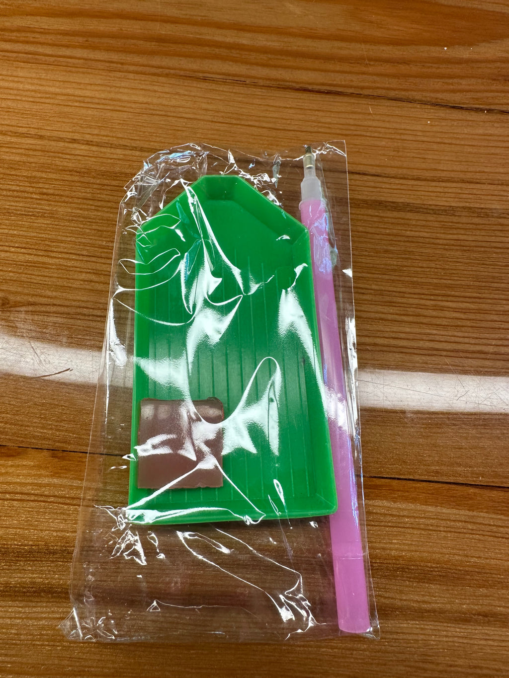 Diamond Art Pink Bow. Done in a Day